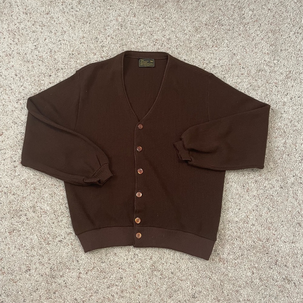 Vintage 80s JC Penney Knit Cardigan